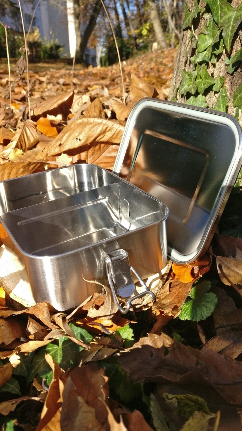 🍱 BENTO BOX ETANCHE INOX 800 Ml /1200 Ml