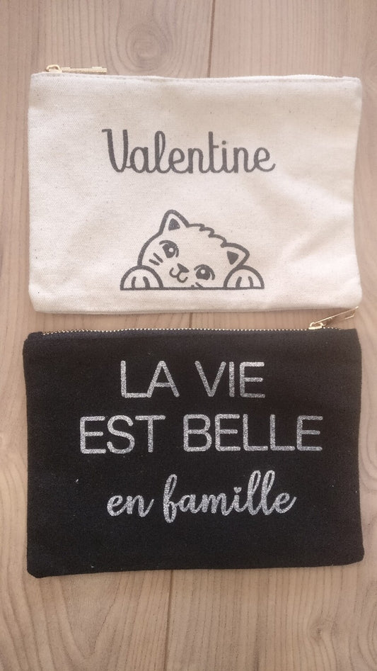 💌♻️ Pochette Personnalisable