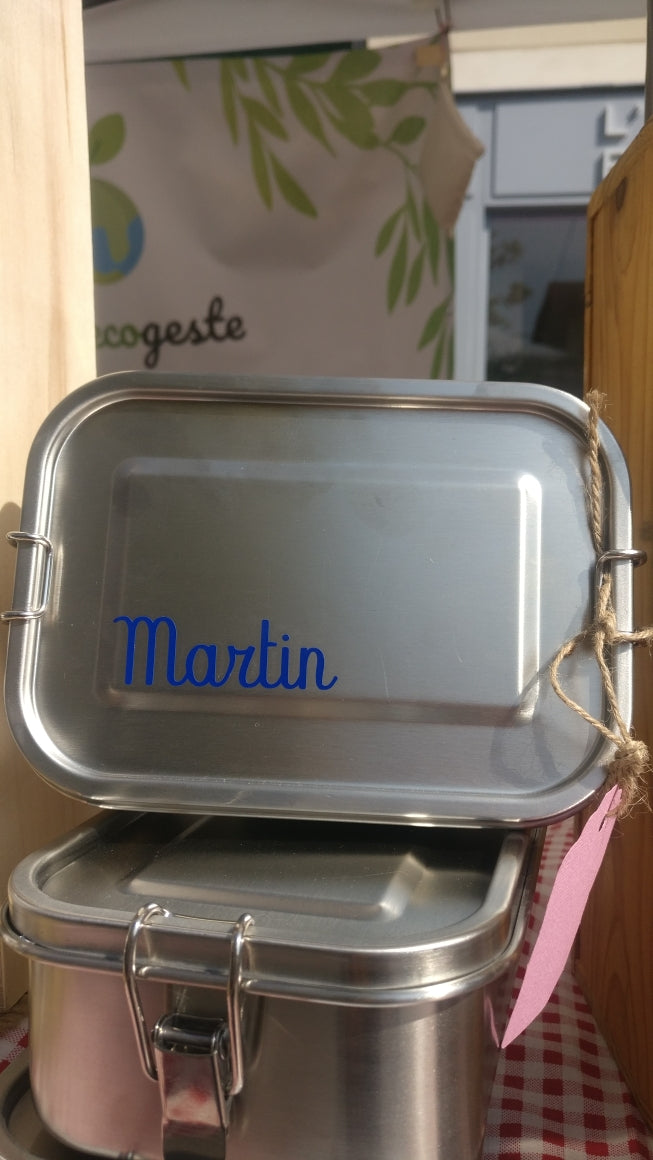 🍱 BENTO BOX ETANCHE INOX 800 Ml /1200 Ml