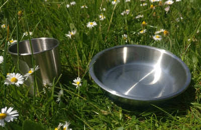 🍽️  ASSIETTE INOX ♻️ OU COMBI assiette verre